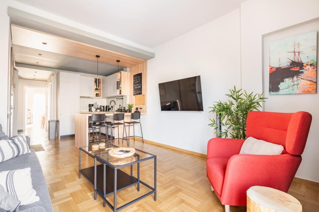 Athena Blue Lux Apartments 2Br 2Ba With City Skyline View, Near Kolonaki Atény Exteriér fotografie
