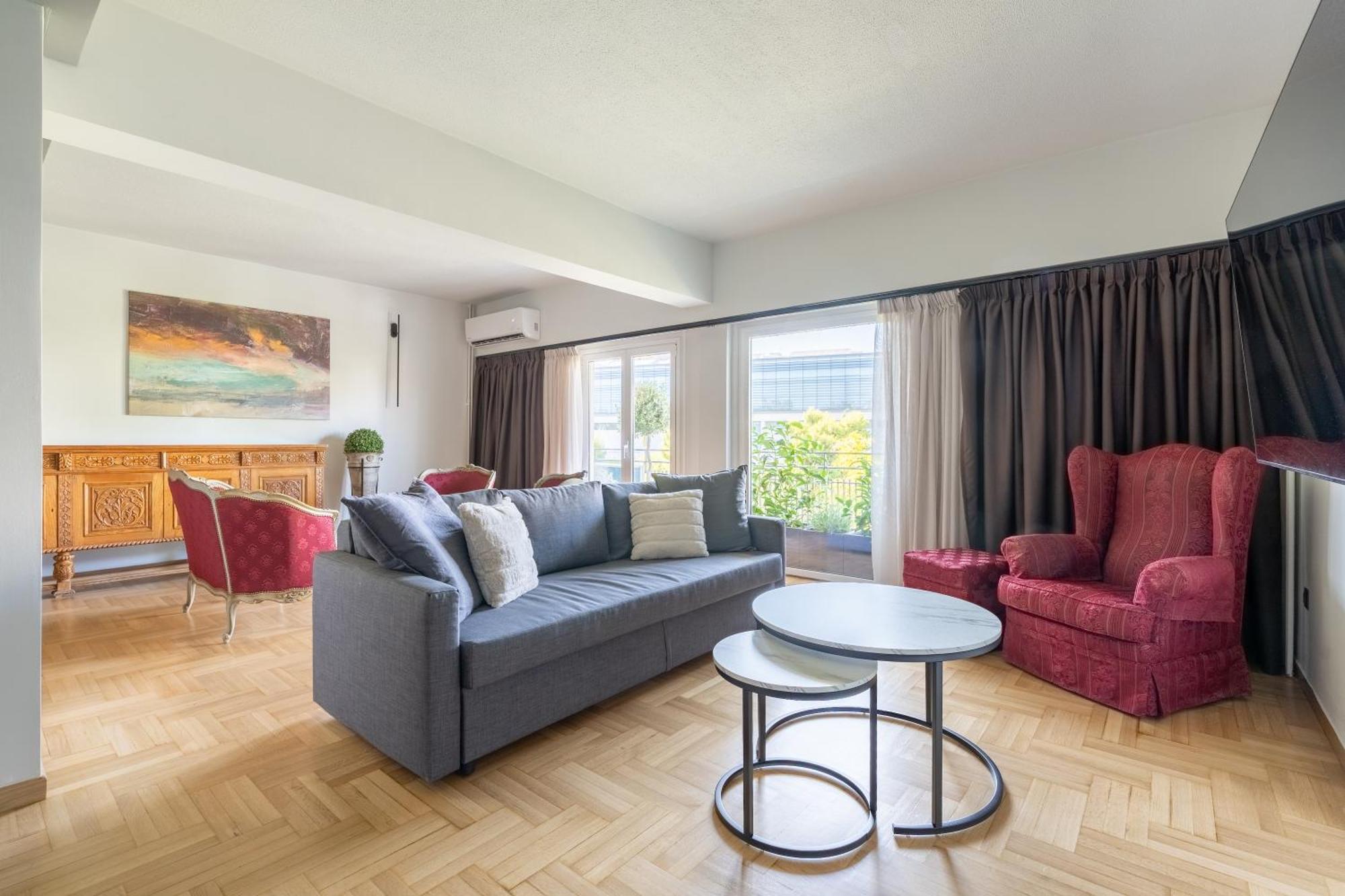 Athena Blue Lux Apartments 2Br 2Ba With City Skyline View, Near Kolonaki Atény Exteriér fotografie